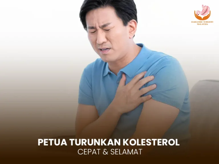 Petua Turunkan Kolesterol dengan Cepat & Selamat