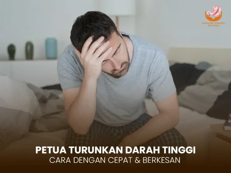9 Petua Turunkan Darah Tinggi Dengan Cepat & Berkesan