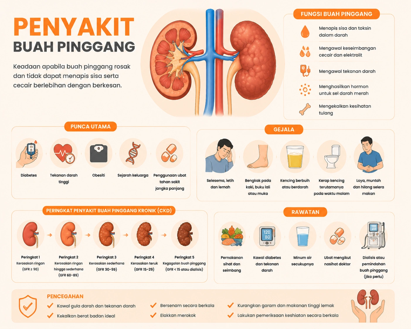 Apa Itu Buah Pinggang & Fungsinya